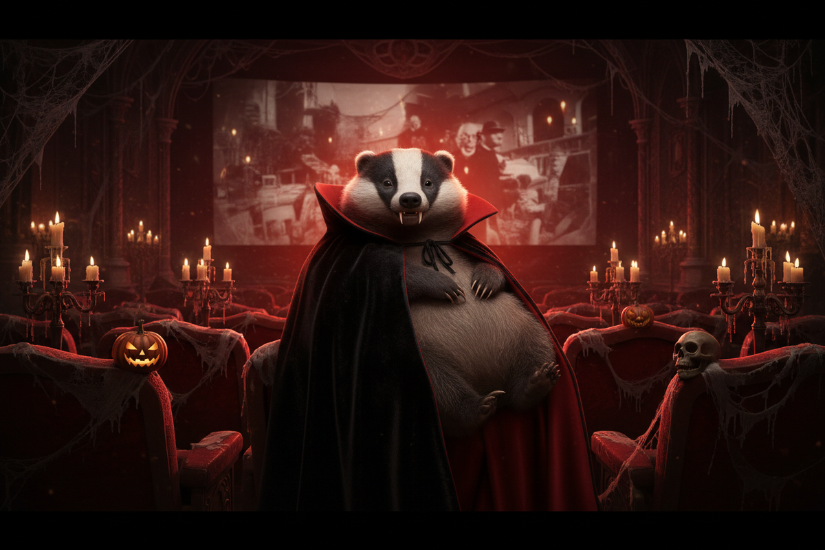 Horror Badger Banner