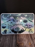 Witches Tin, Witchy Woman tin, Storage tin, metal tin