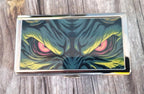 Metal Cigarette Case , Demon Cigarette case, Horror Cigarette case