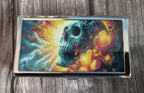 Metal Cigarette Case , Skull Cigarette case, Horror Cigarette case