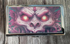 Metal Cigarette Case , Demon Cigarette case, Horror Cigarette case