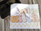 Witch lens cloth, Witch glasses wipe, spectacle cleaner