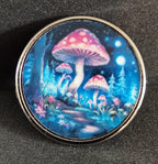 Mushroom Lapel Pin Badge