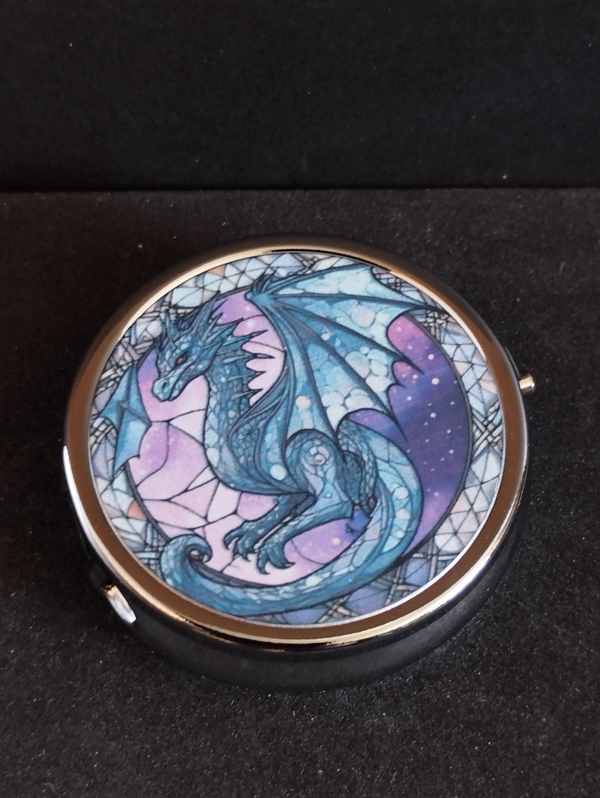 Pill tin, Dragon Tin, Pill Box