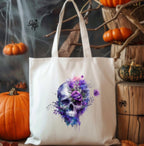 Gothic Tote Bag, Skull bag