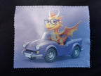 Lens Cloth, Glasses wipe, Dragon wearing glasses!