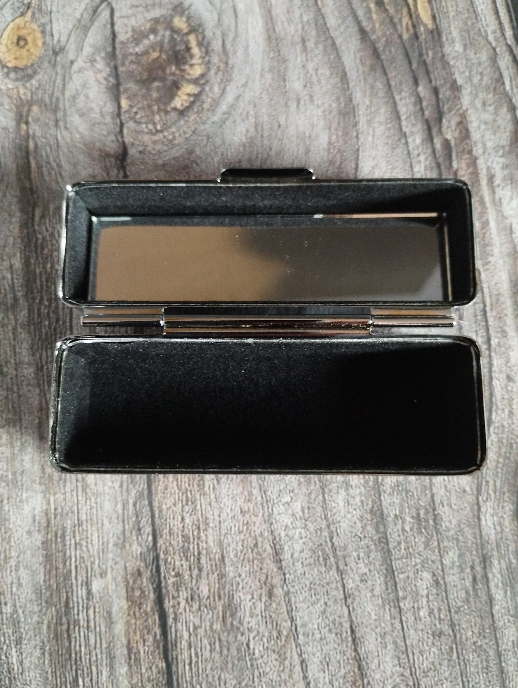 Witch Lipstick Case: Metal Lipstick Tin with Mirror