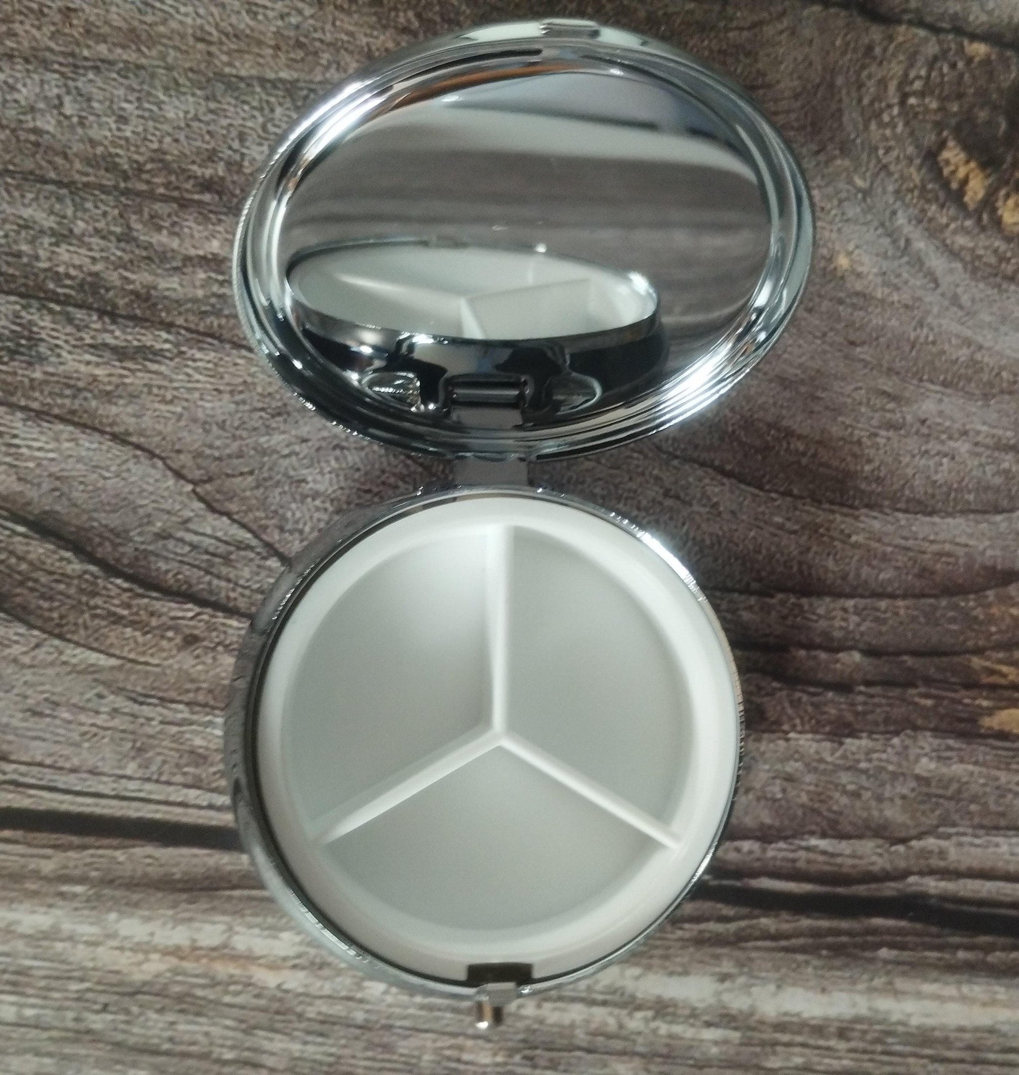 Peacock Pill Tin, Pill Box