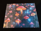 Mushroom Glasses Cloth: Cosmic Spectacle Lens Cleaner