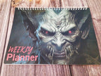 Weekly Planner, Devil Planner, Gothic Planner