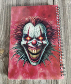 Scary Clown A5 Notebook: Horror Journal