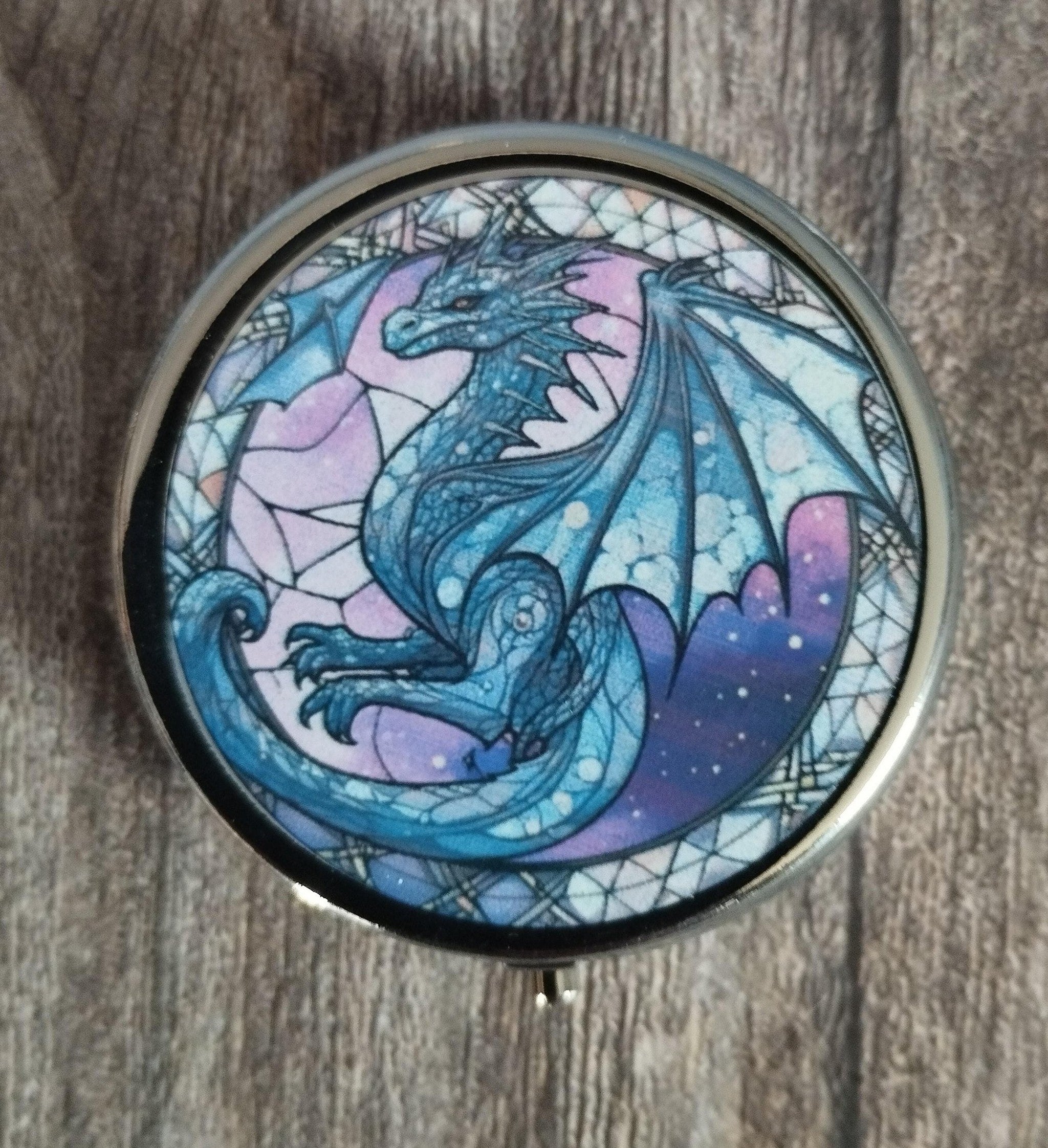 Pill tin, Dragon Tin, Pill Box