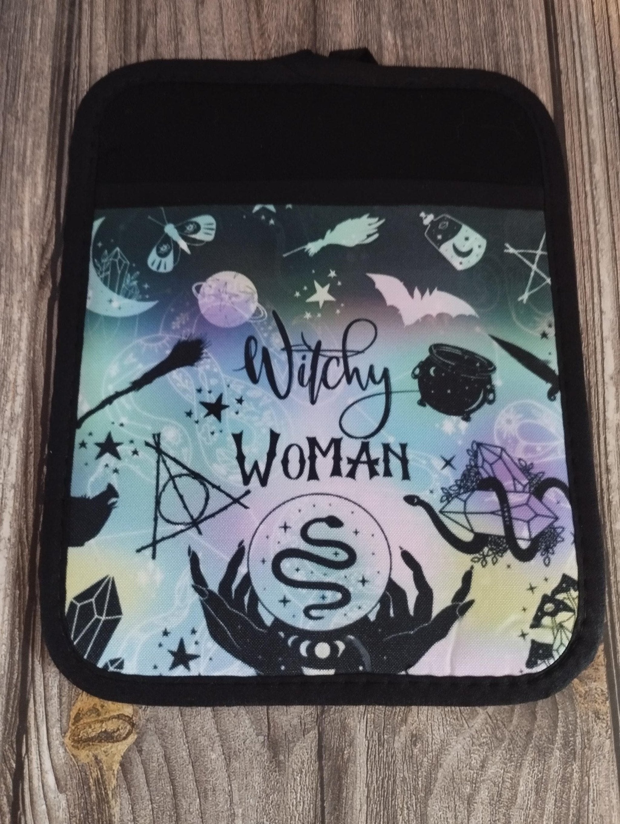 Witchy Woman Pot Holder: Kitchen Cauldron Cooking Gift