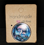 Mushroom Lapel Pin Badge