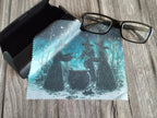 Lens cloth, spectacle cloth, Witch glasses cloth