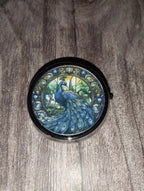 Peacock Pill Tin, Pill Box