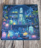 Witch Coaster, Ceramic Coaster, Potions coaster