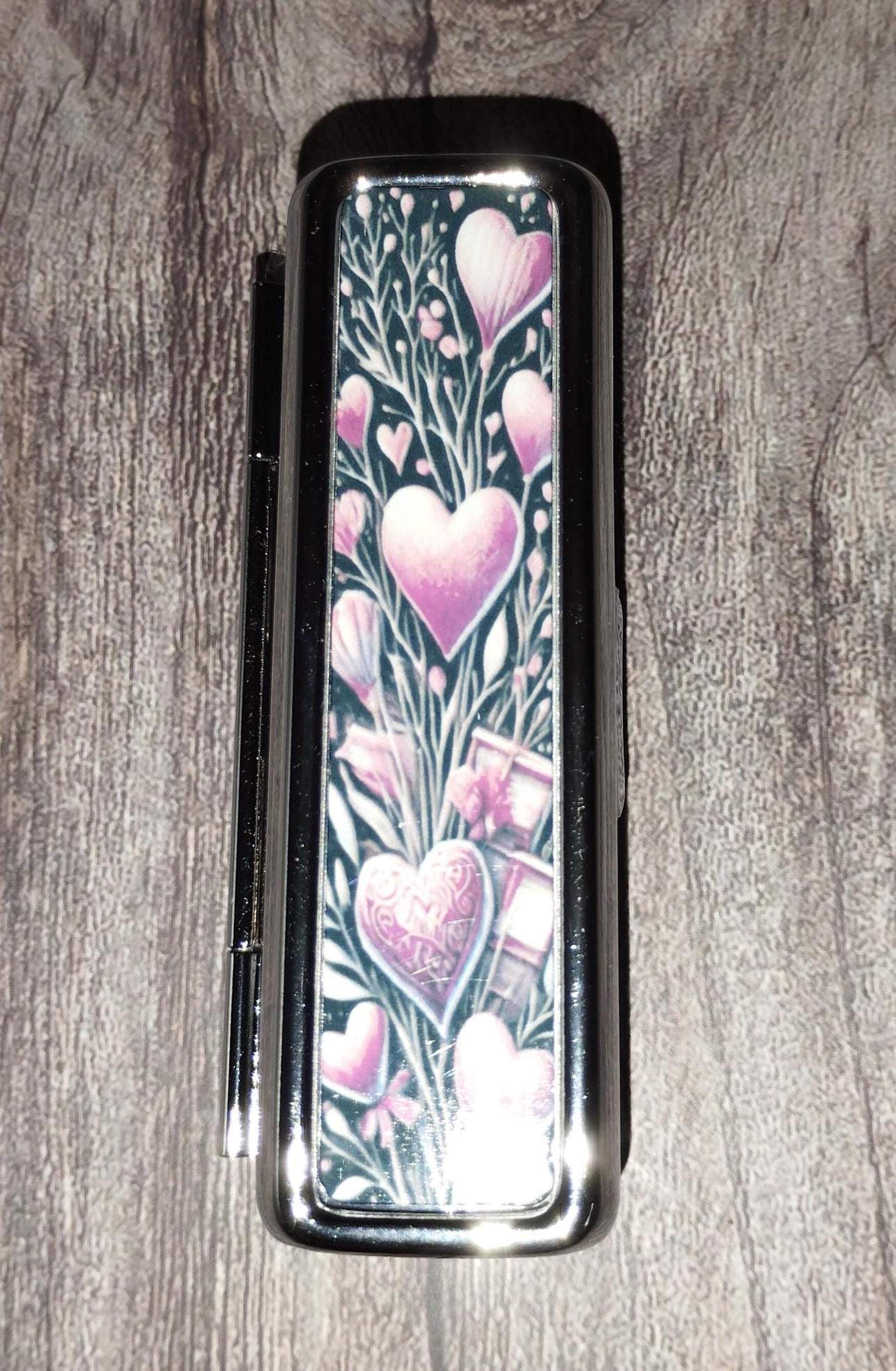 Hearts Lipstick Case: Gothic Valentine's Gift