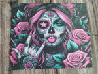 Lens Cloth, Spectacle Cloth, Gothic cloth, Day of the Dead Lens Cloth