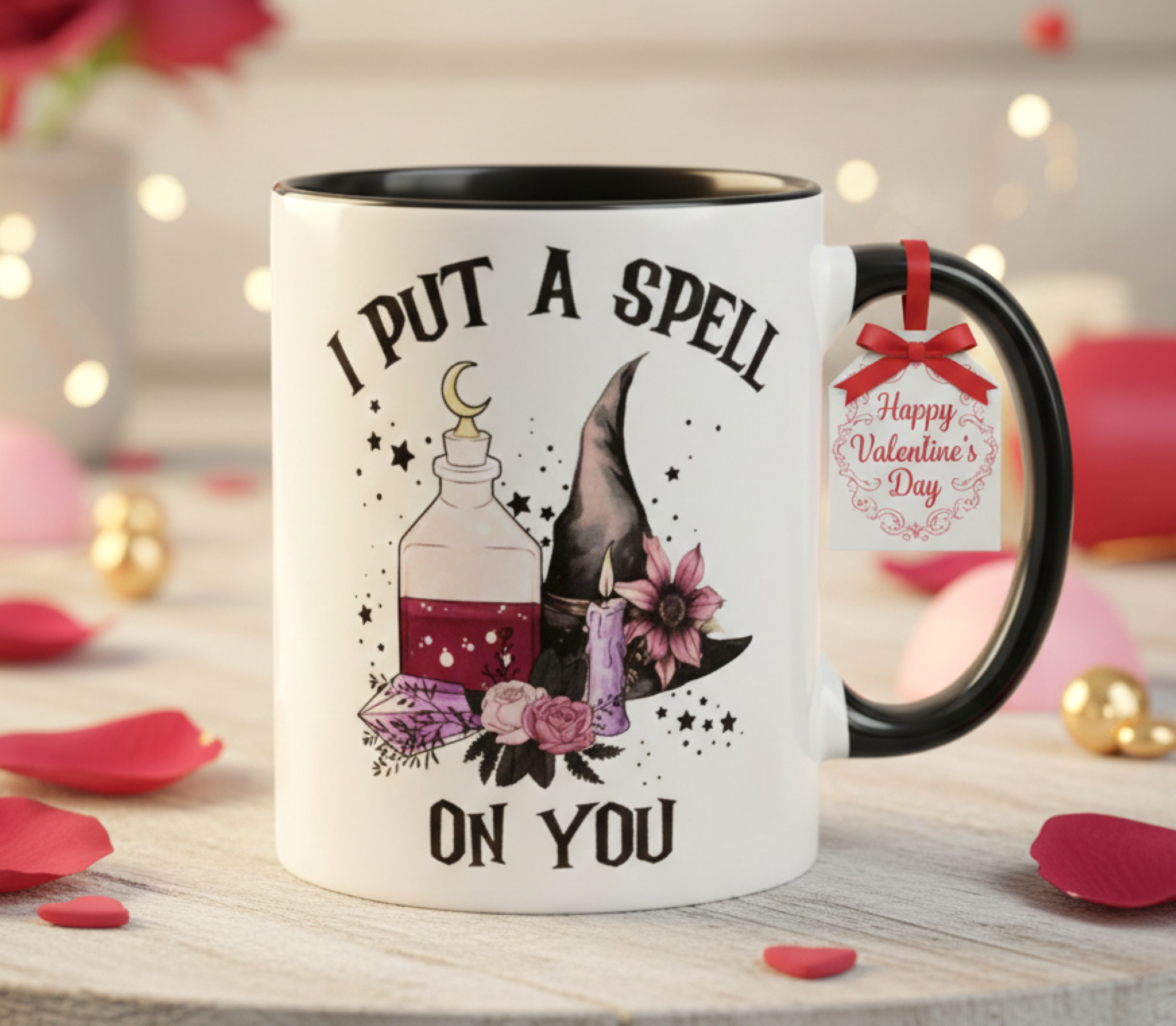 I Put a Spell on You Mug - Witchy Gothic Ceramic Coffee Mug