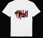 Horror Slasher Graphic T-Shirt in White