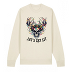 Let's Get Lit Sweatshirt - Gothic Christmas Jumper | Dark Festive Holiday Fashion