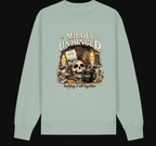 Mildly Unhinged sweatshirt in sage green