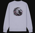 Celestial Cat Sweatshirt in Lavender