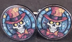 Gothic Skull Cufflinks, Gift for Goth