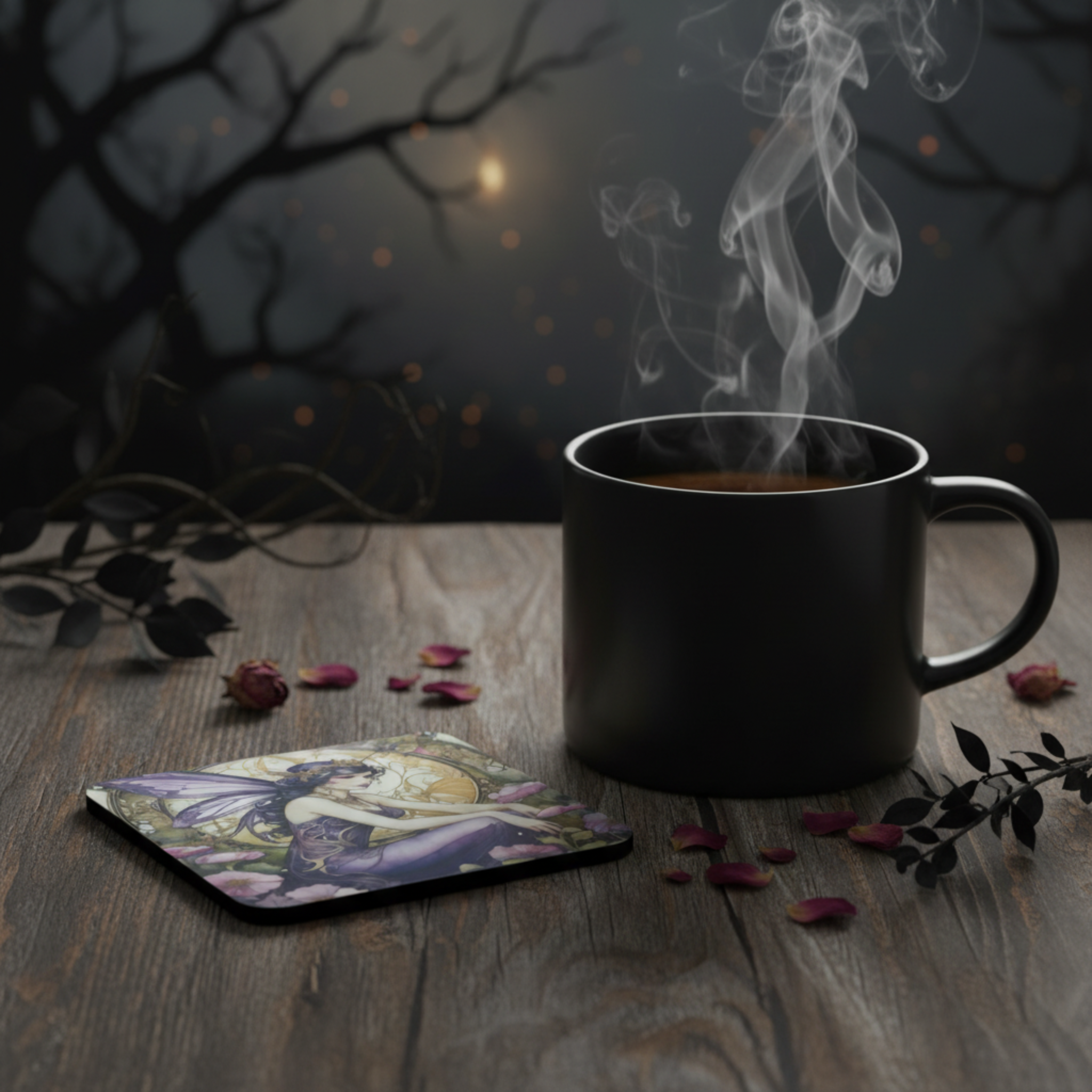 Art Deco Purple Fairy Lifestyle Photo