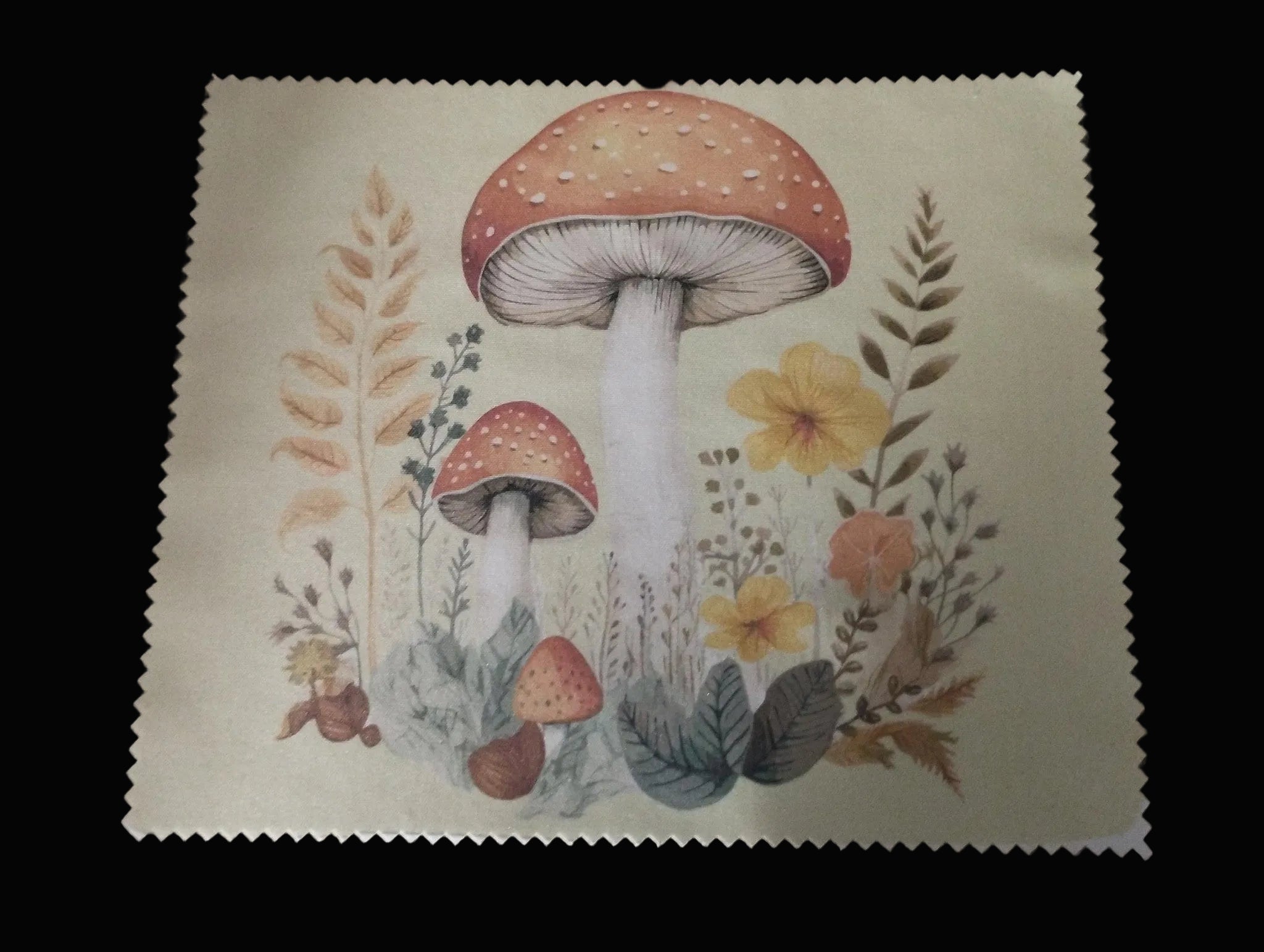 The Cottagecore Bundle — Mushroom Gift Set | Compact Mirror, Pill Tin & Lens Cloth