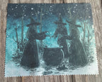 Lens cloth, spectacle cloth, Witch glasses cloth