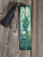 Gothic Bookmark, Skull Bookmark