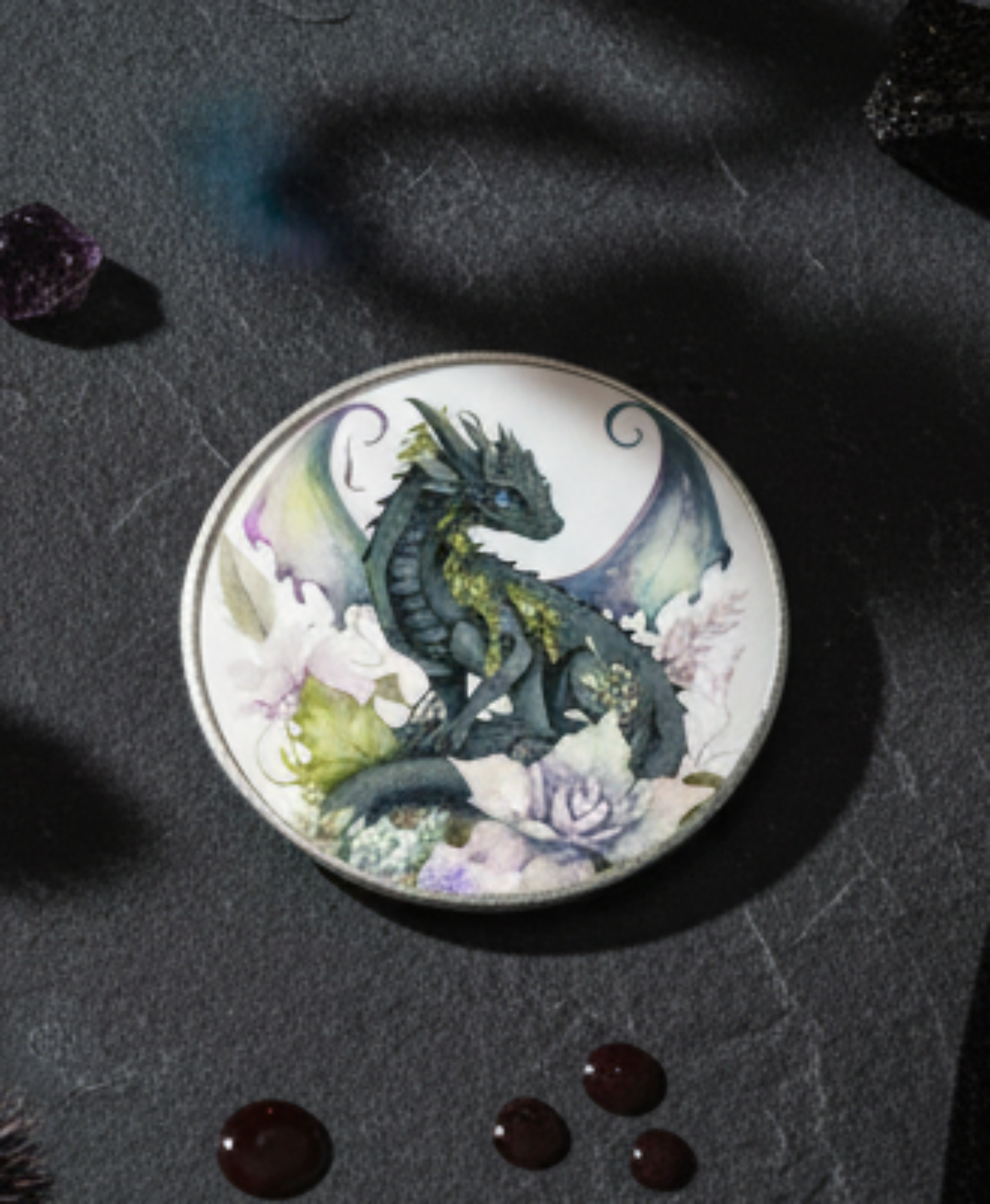 Black Dragon Fridge Magnet lifestyle
