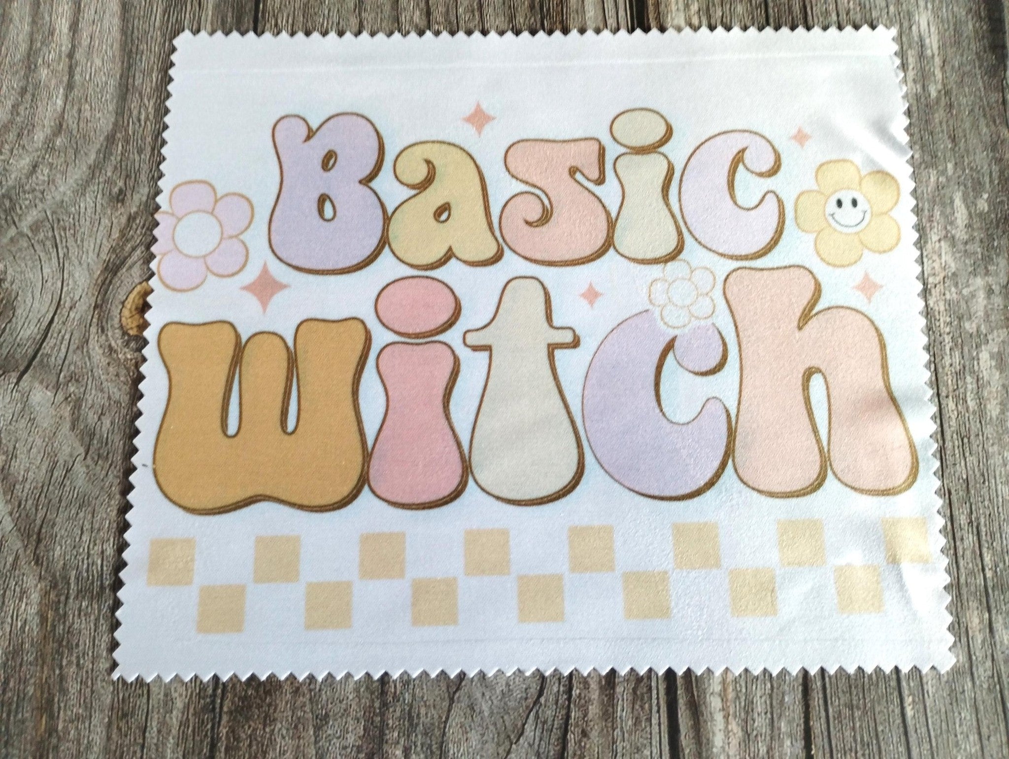 Witch lens cloth, Witch glasses wipe, spectacle cleaner