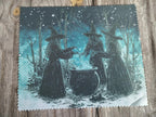 Lens cloth, spectacle cloth, Witch glasses cloth