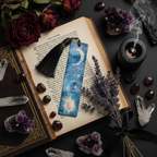 Celestial Bookmark Flat Lay