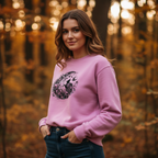 Celestial Cat Sweatshirt Lifestyle