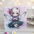 Ceramic Fairy Coaster Lifestyle