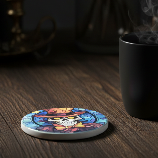 Creepy Skeleton Coaster - Lifestyle 1