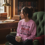 Crime Shows Sweatshirt - Pink Lifestyle