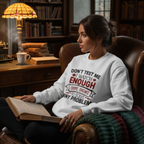 Crime Shows Sweatshirt - White Lifestyle