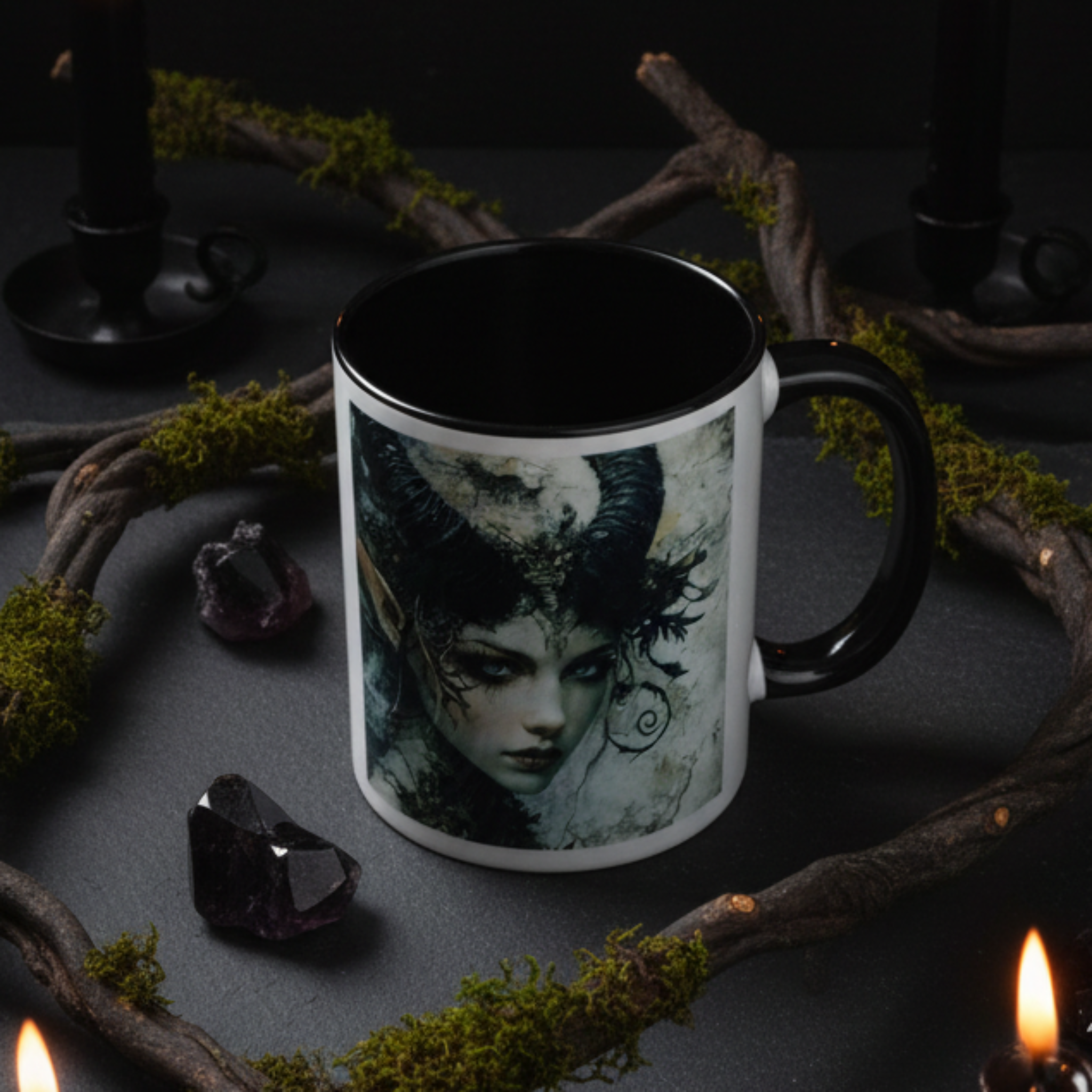 Dark Fae Mug lifestyle