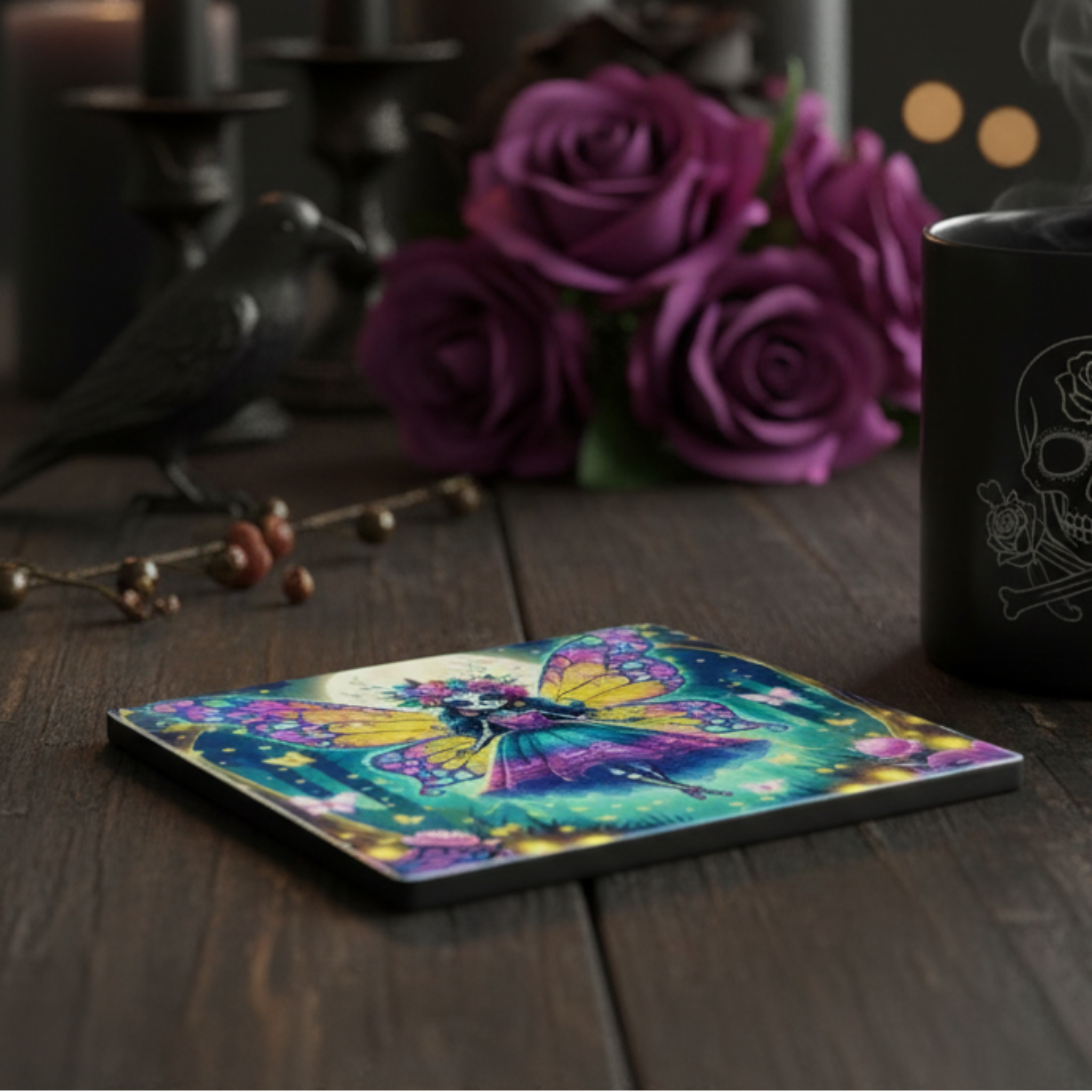 Day of the Dead Fairy Coaster Lifestyle