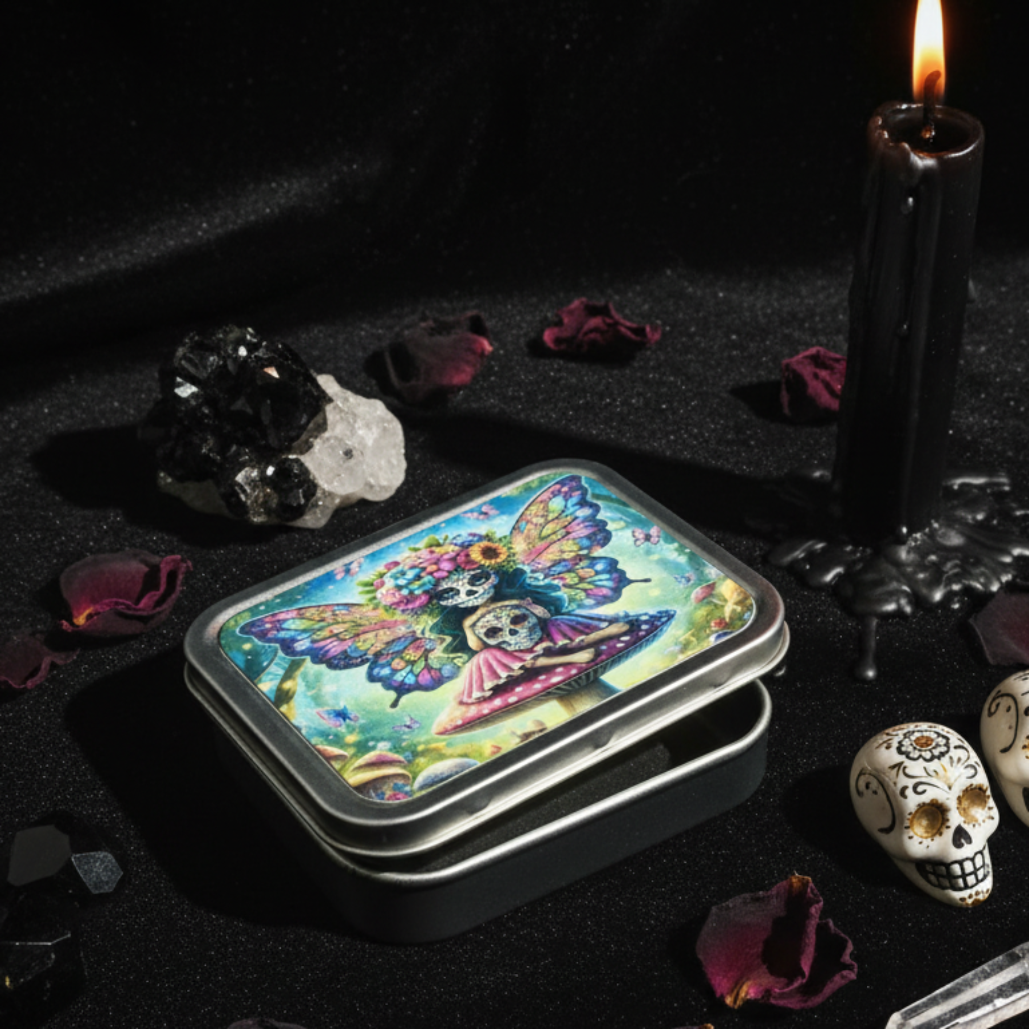 Day of the Dead Fairy Trinket Tin Lifestyle Photo