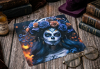 Day of the Dead Lens Cloth, Carnival of the Dead Glasses cleaner