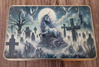 Unicorn Metal Storage Tin: Decorative Keepsake Box