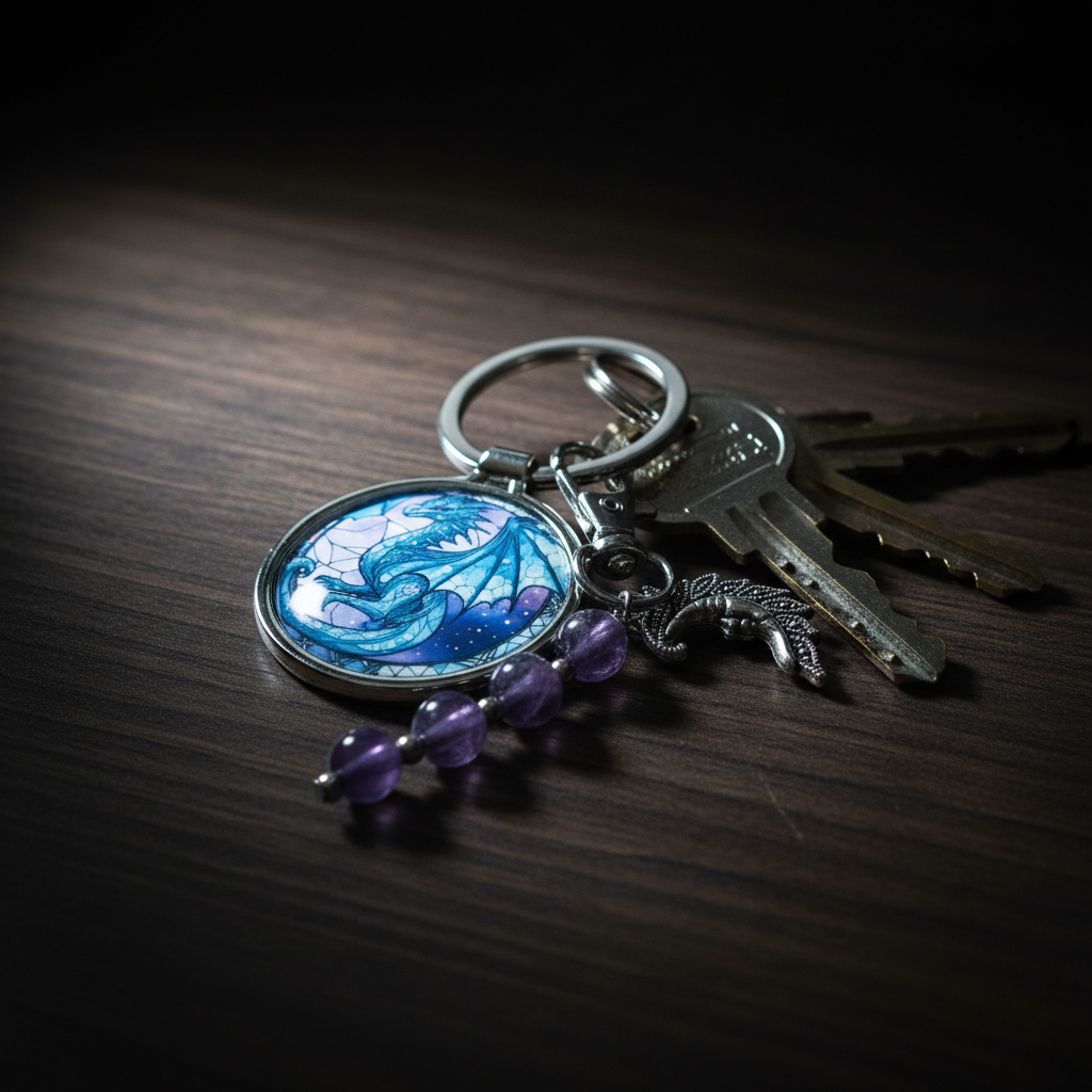 Dragon Keyring - Keys scene
