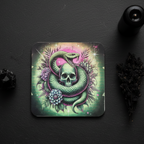 Flat Lay - Snake & Skull Coaster