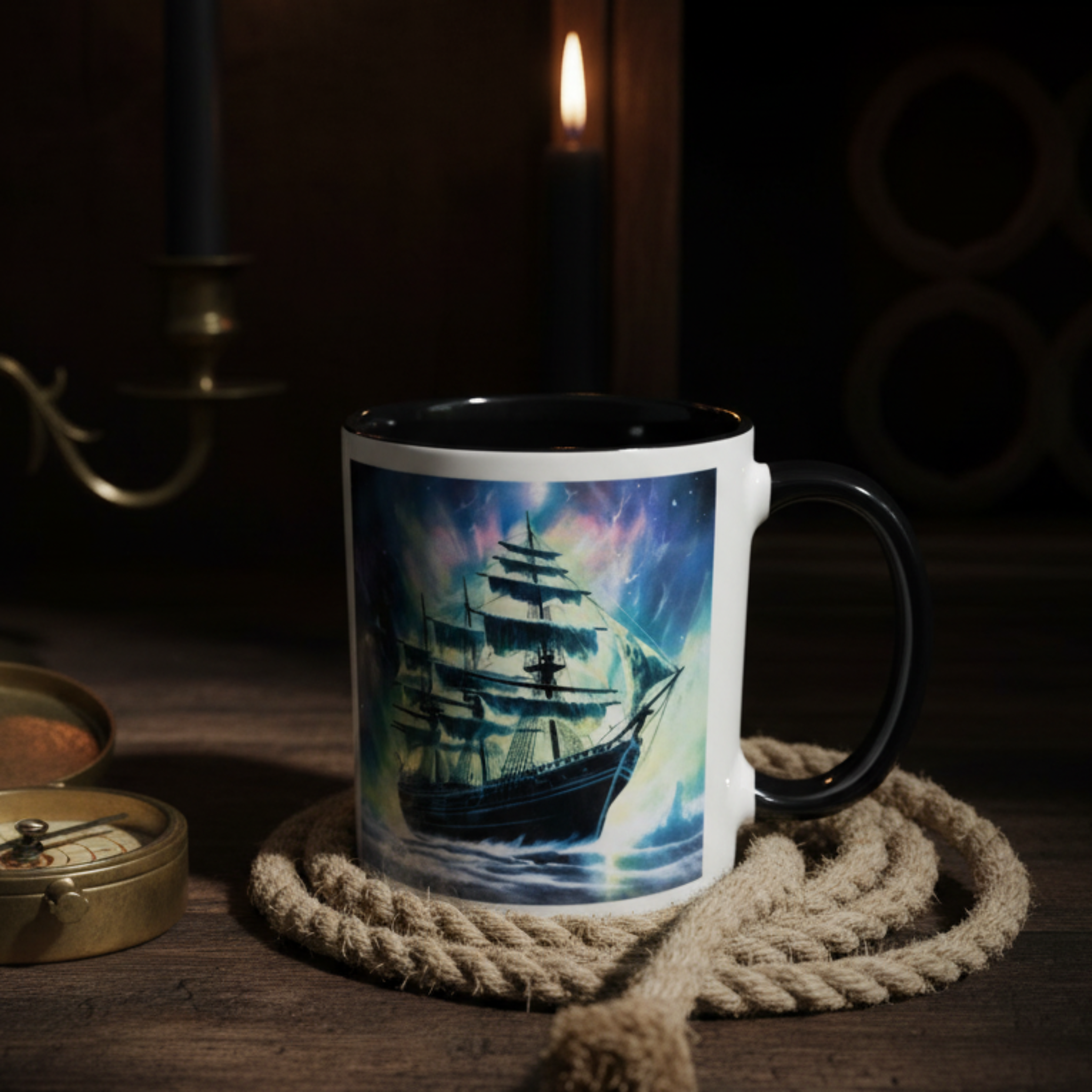 Ghost Ship Mug Lifestyle